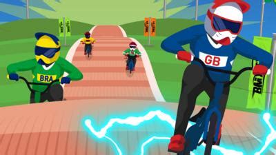 BMX Checkpoint Chaser New CBBC Games .